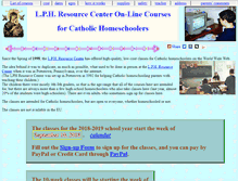 Tablet Screenshot of lphrc.org